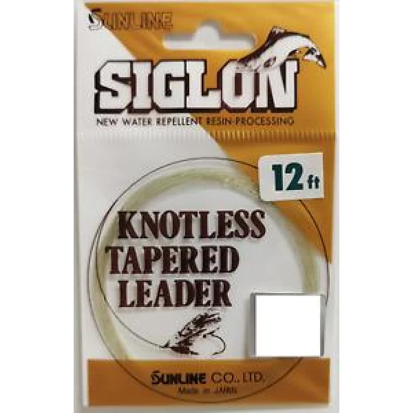 Sunline Siglon Knotless Tapered Leader 12 Ft 1 Sunline Siglon Knotless Tapered Leader 12 Ft