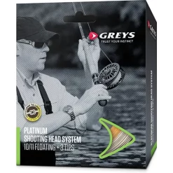 Greys Platinum Shoot Head System #10/11 Flyt + 3Tips